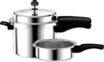 Boche Aluminium Pressure Cooker 5+3Litre